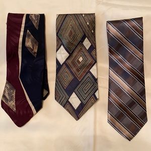 Three designer tie bundle